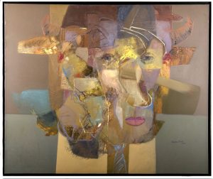 Luis Lopez Cruz / Minotauro, Oleo sobre tela, 105 x 125 cm